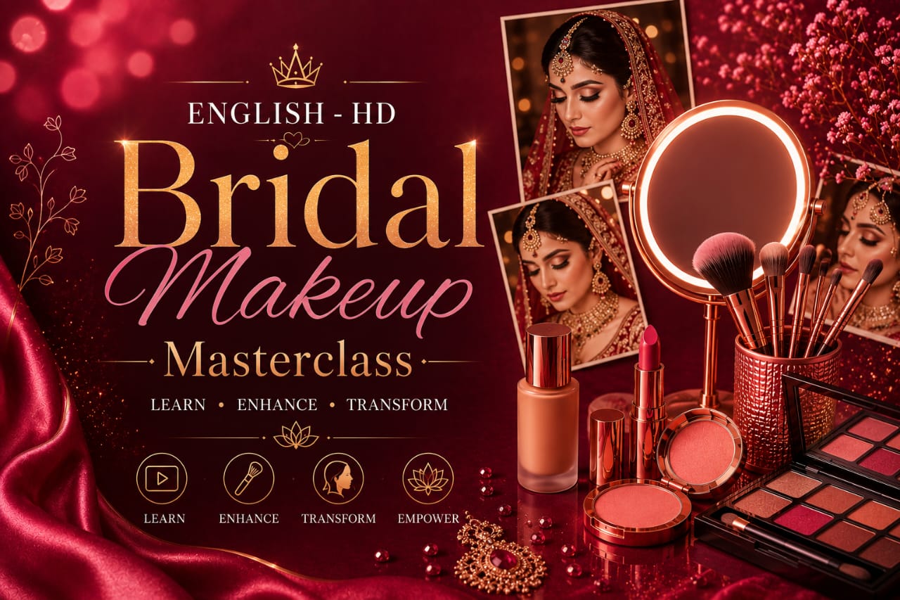 ENGLISH- HD Bridal Makeup Masterclass